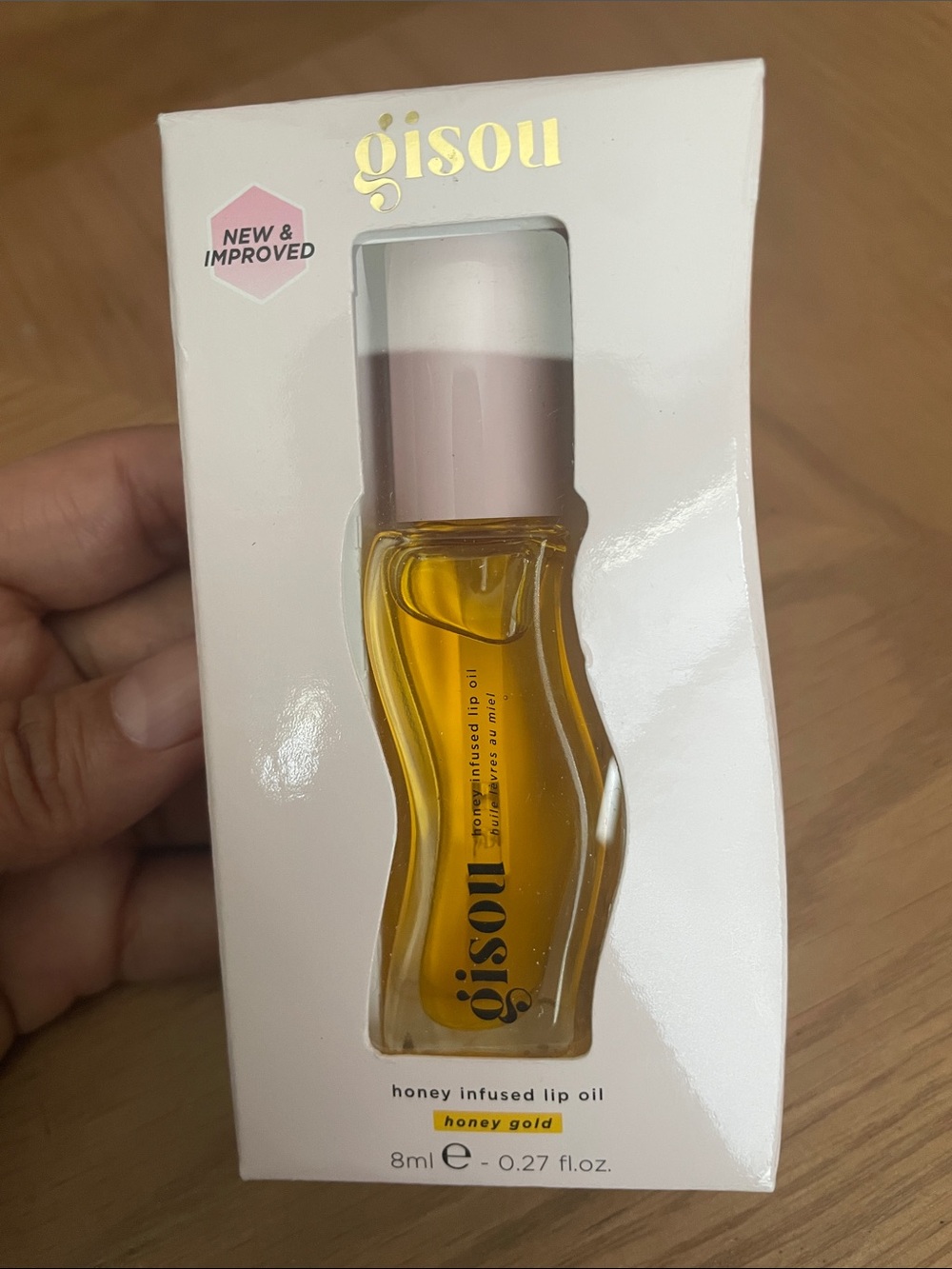 Gisou Honey Gold Honey Infused Lip Oil - Gold